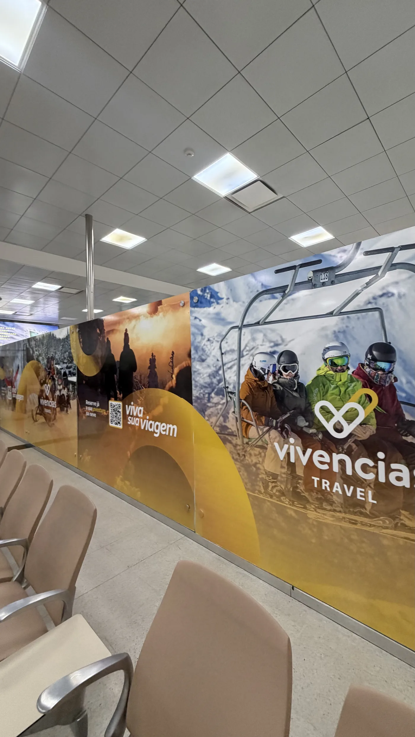 Equipe Vivencias Travel no Aeroporto de Bariloche